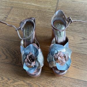 Jeffrey Campbell Flower Platform Heels